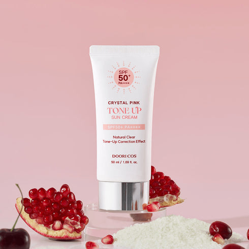 Crystal Pink Tone Up Sun Cream 50ml - WowSkin Romania